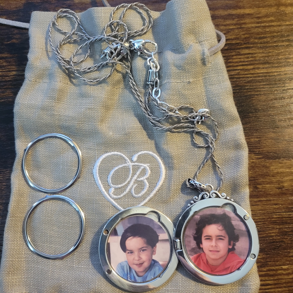 Brighton's Love Lockets.Etoile Convertible Locket Necklace - Picture 5 of 5